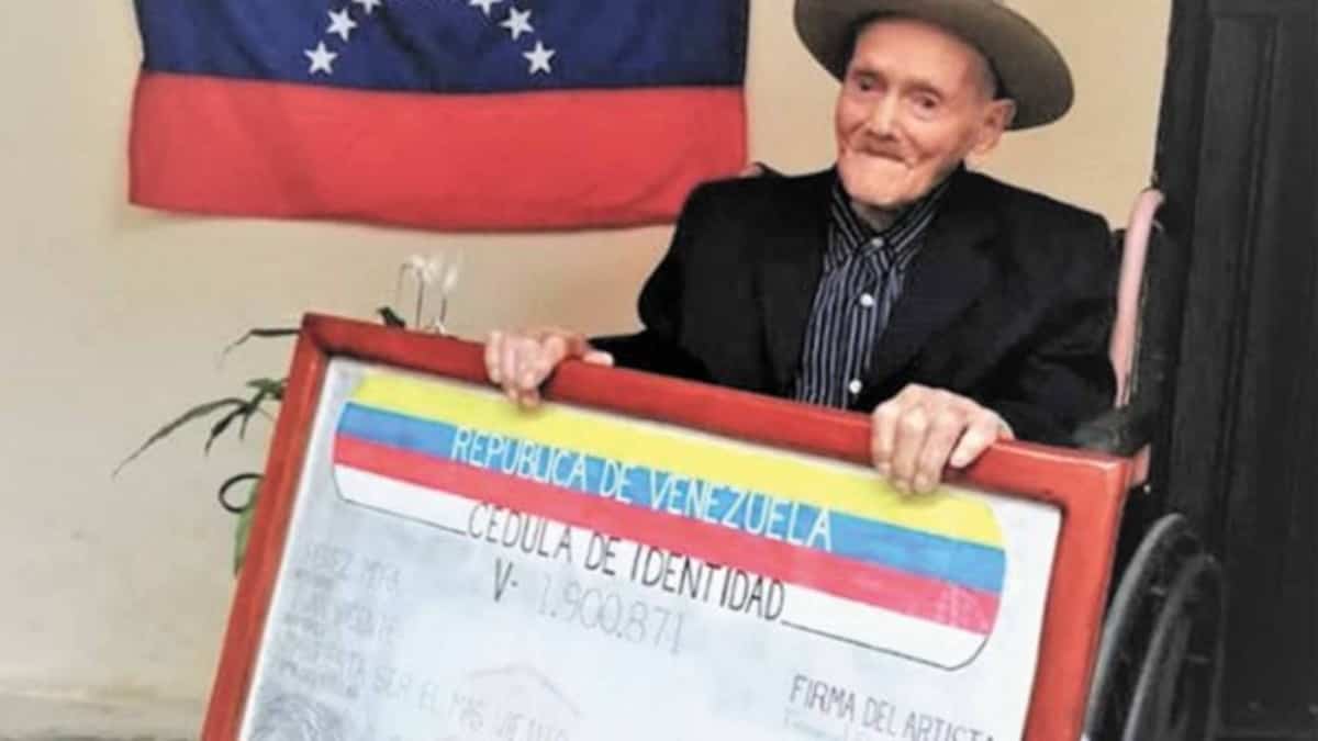 Un venezolano de 112 años es el hombre más longevo del mundo Un venezolano de 112 años es el hombre más longevo del mundo