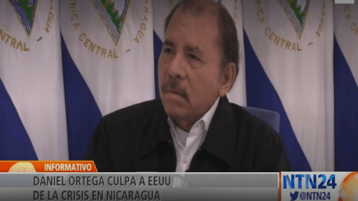 Ortega en entrevista con EFE