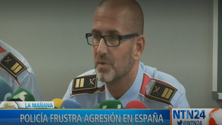 Policía frustra atentado en España