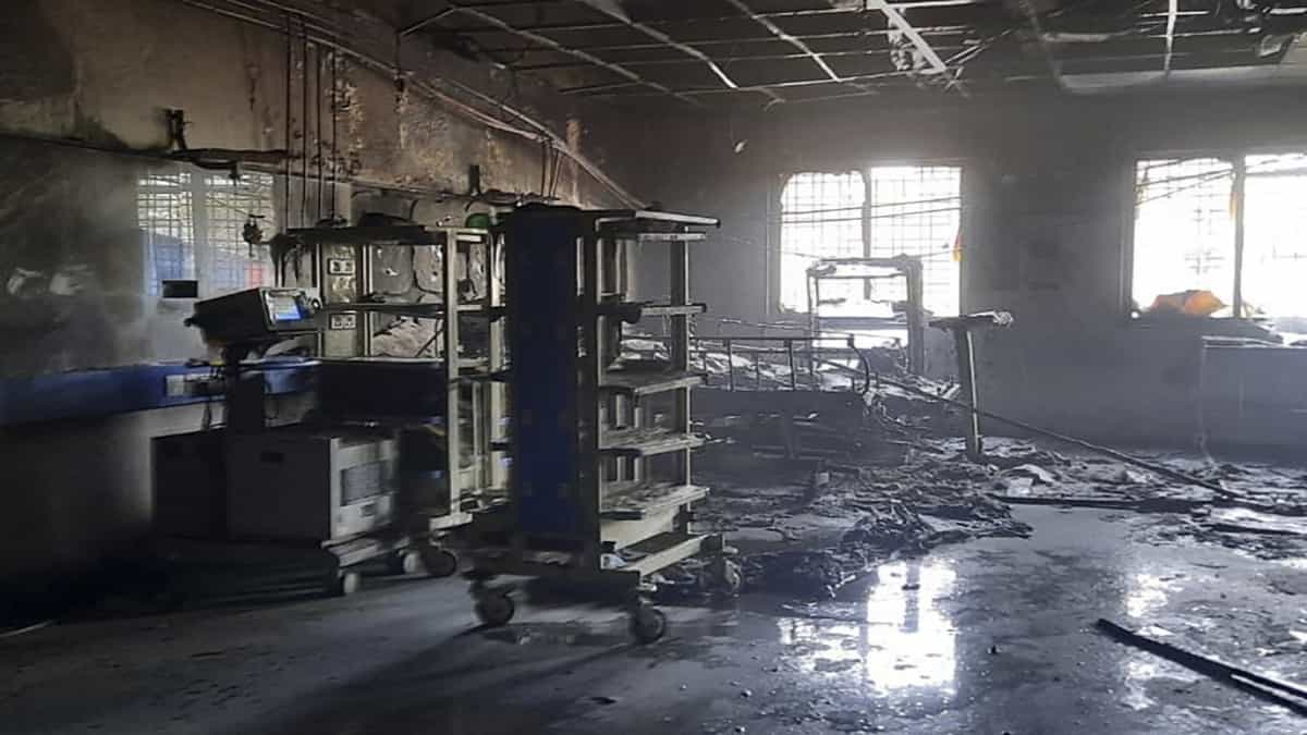 Incendio en hospital de India / AFP