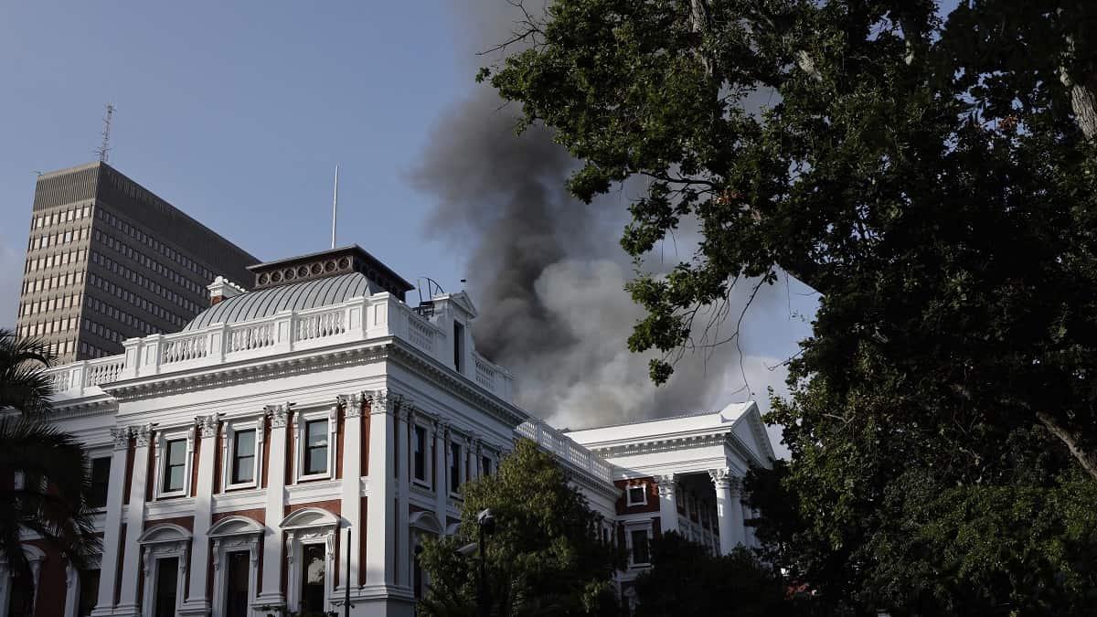 Parlamento sudafricano / Foto AFP