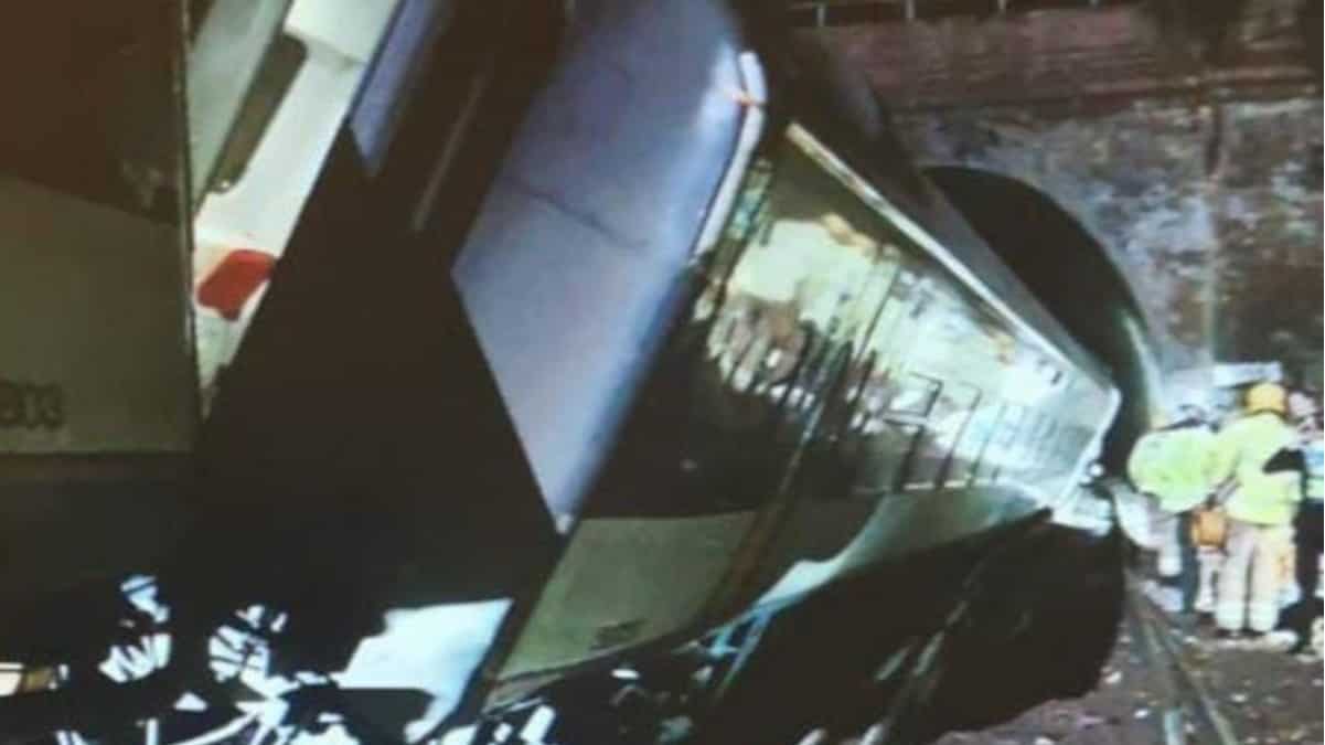 Choque de trenes | Foto: Cortesía