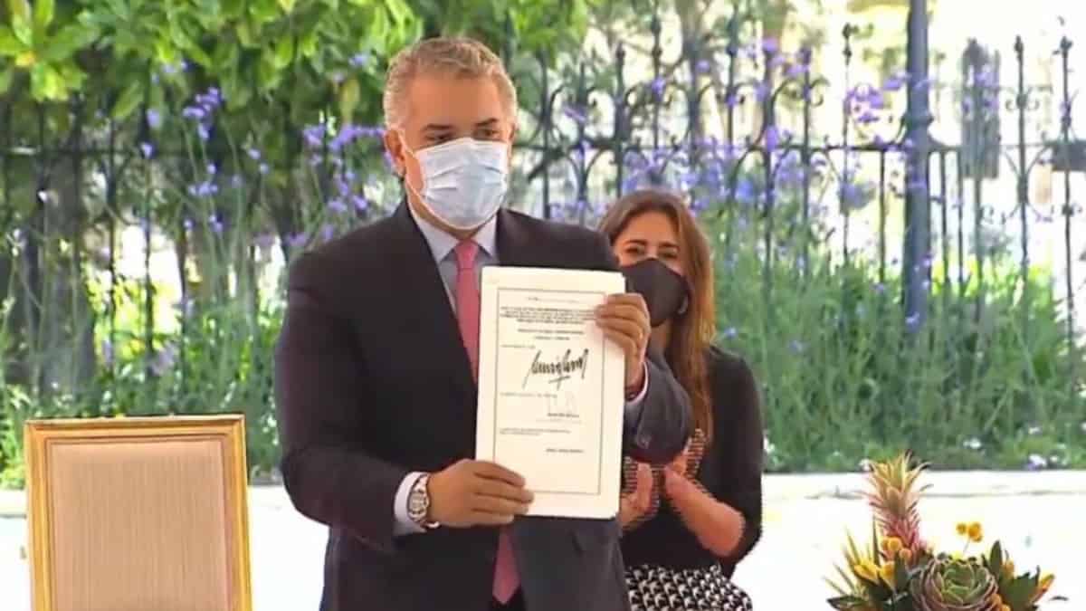 Iván Duque, presidente de Colombia. Foto: Cortesía