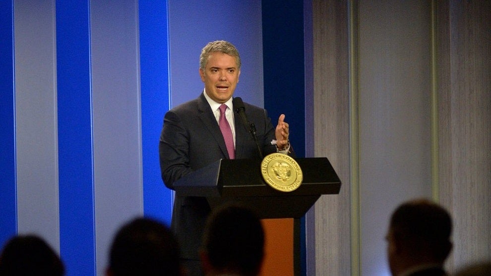 Presidente de Colombia, Iván Duque/ Foto: EFE