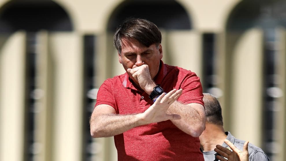 ¡Otra vez positivo! Jair Bolsonaro aún no supera el covid-19