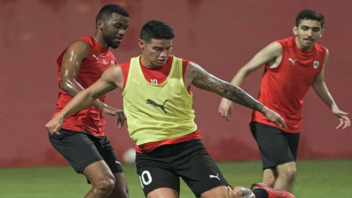 James Rodríguez tiene un año y poco más apartado de la selección neogranadina