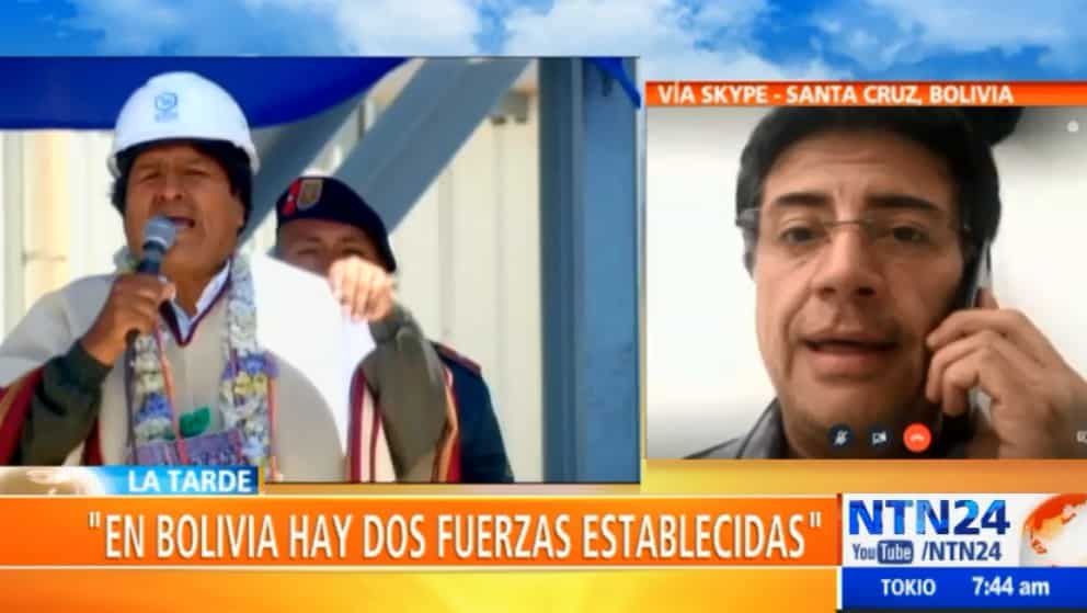 “Evo Morales está acostumbrado a alterar el orden constitucional”: Jerjes Justiniano