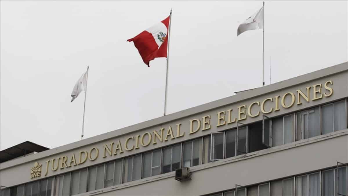 Sede del Jurado Nacional Electoral (JNE) de Perú. Foto: Agencia Anadolu
