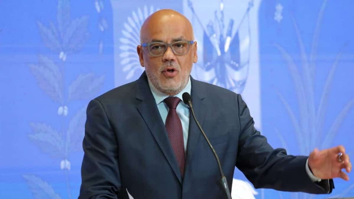 Jorge Rodríguez, presidente de la Asamblea Nacional chavista