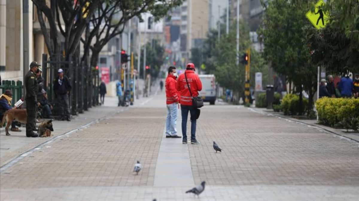 Calles de Bogotá, capital de Colombia. Foto: Juan David Moreno - Agencia Anadolu