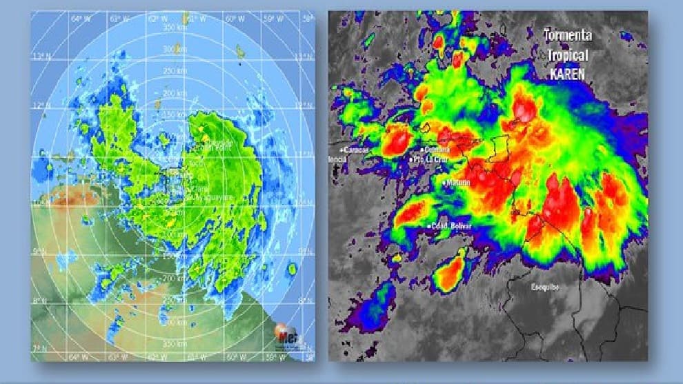 Seis estados de Venezuela en alerta ante paso de tormenta tropical