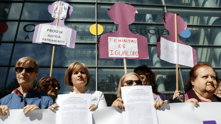 Manifestación contra La Manada