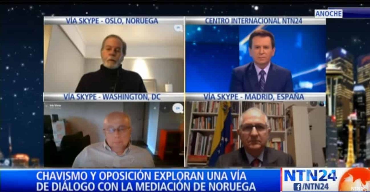 En 'La Noche': la mediación de Noruega en la crisis política venezolana ...