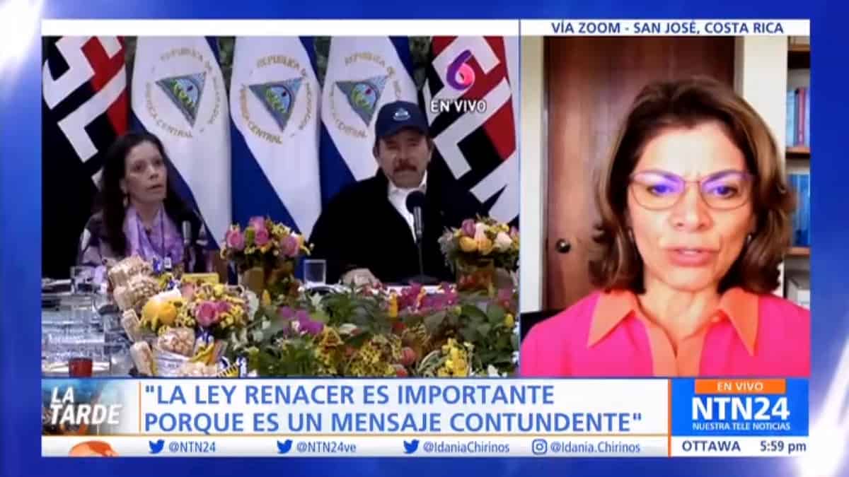 Laura Chinchilla, expresidenta de Costa Rica