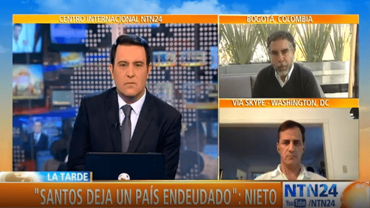 Exviceministro de Justicia Rafael Nieto y Senador Armando Benedetti
