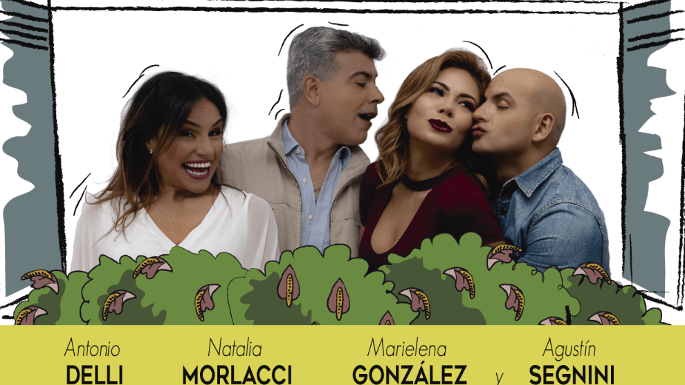 El éxito teatral “Los vecinos de arriba” cosecha éxitos en el Trasnocho Cultural