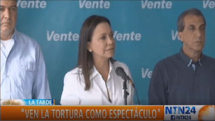 María Corina Machado/ Foto: NTN24 Venezuela