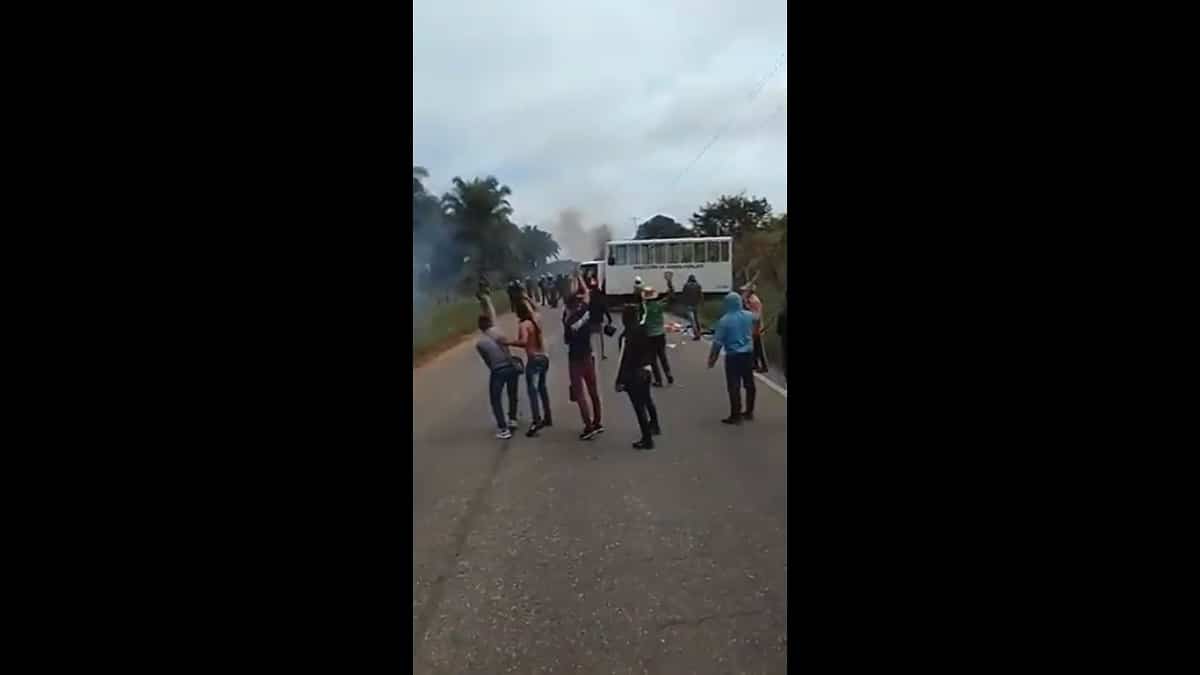 Protestas en Machiques