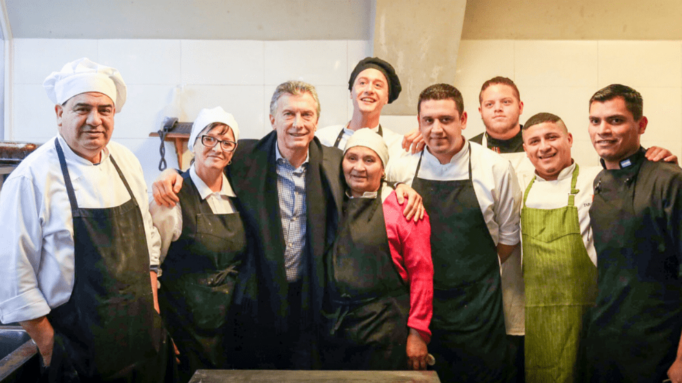 chef venezolano presidente macri