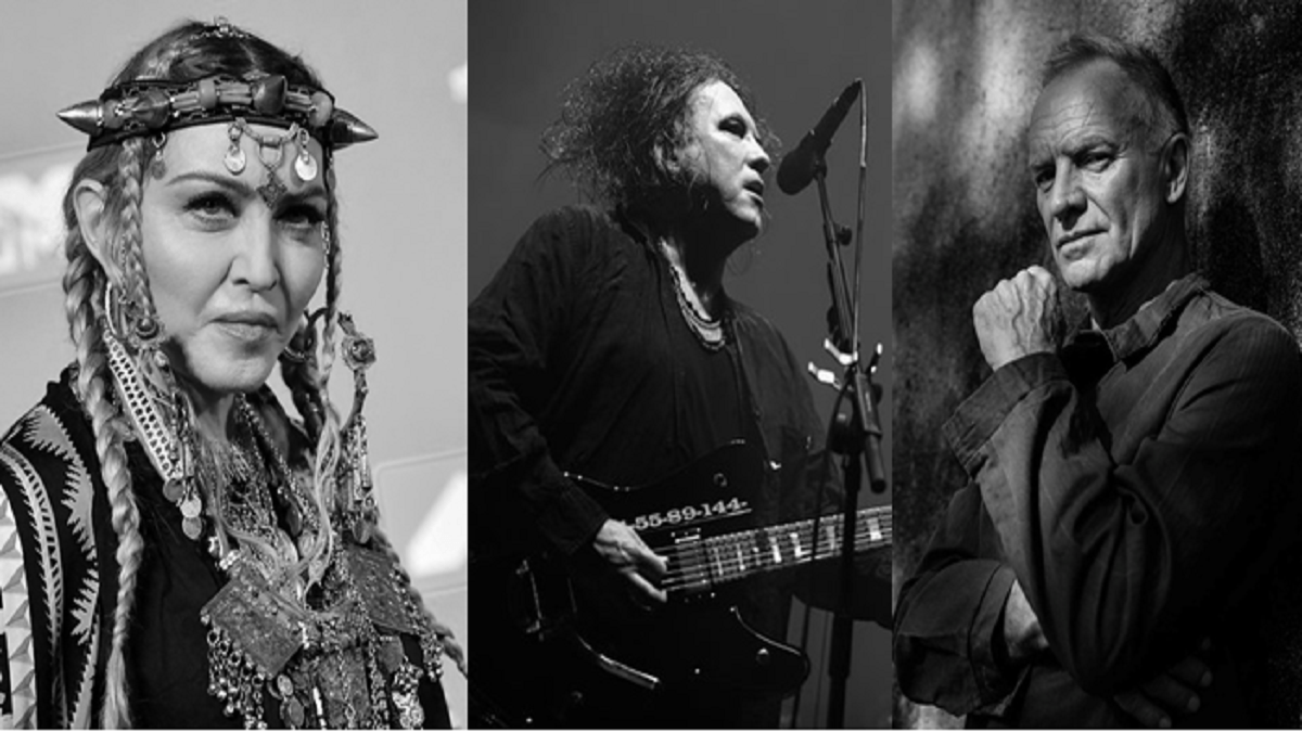 Madonna, The Cure, Sting / Instagram