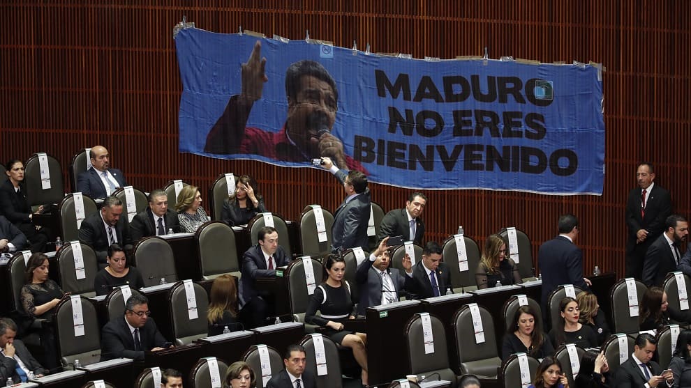 Maduro, no eres bienvenido/ Foto: EFE