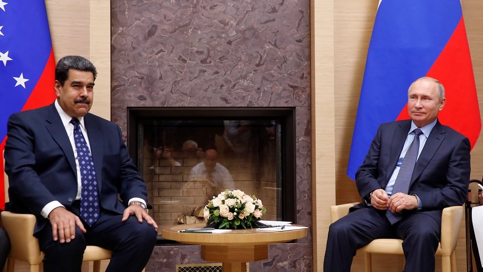 Maduro y Putín/ Foto: EFE