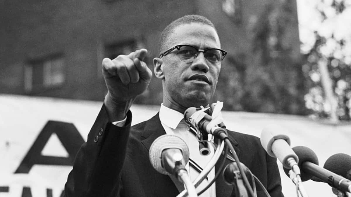 Malcolm X fue asesinado un 21 de febrero de 1965. Foto: Archivo