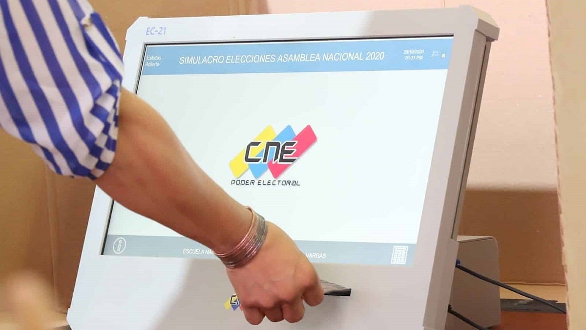 Máquinas de votación