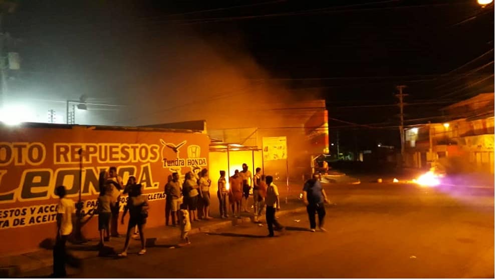 protestas nocturnas