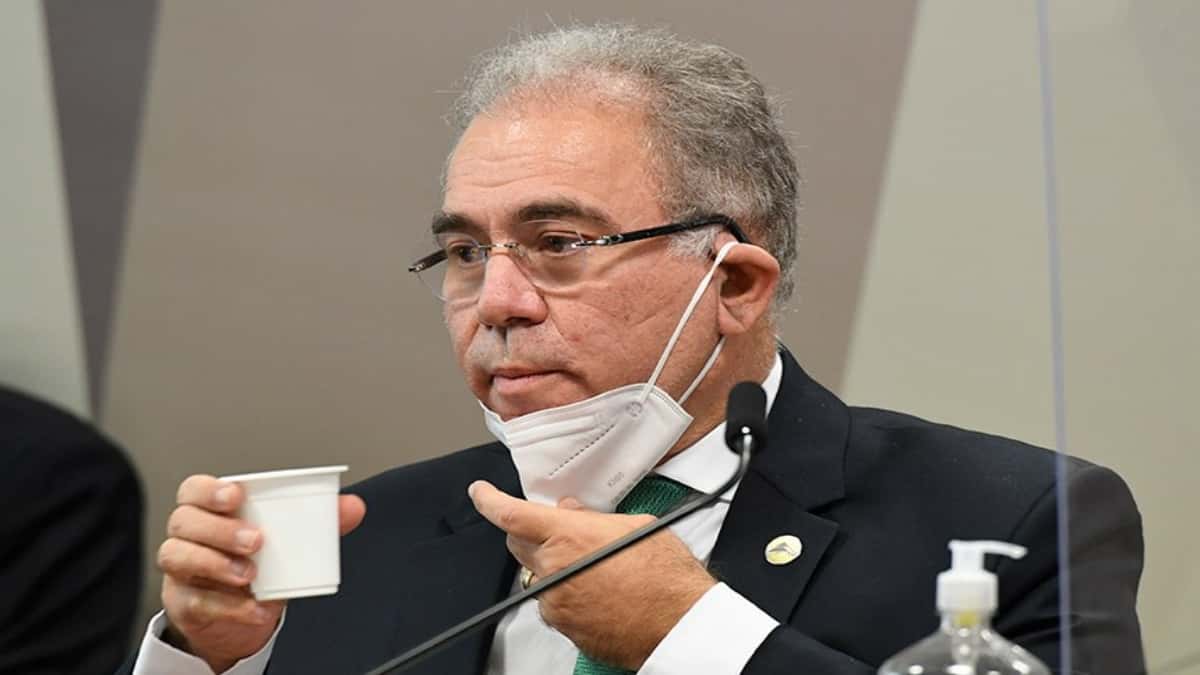Marcelo Queiroga, ministro de Salud de Brasil. Foto: Senado Noticias
