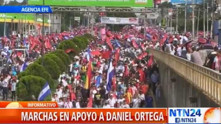 marchas prosandinistas