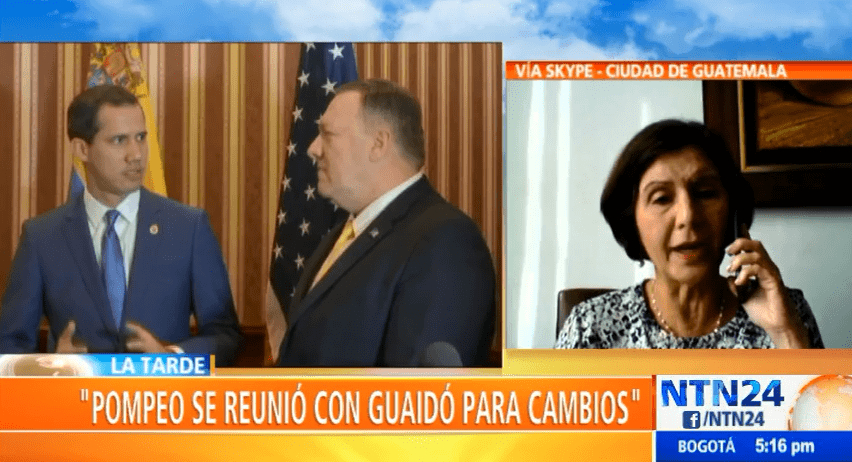 “Trump no hablará con Maduro hasta que no se comprometa a cesar la usurpación”: María Teresa Romero