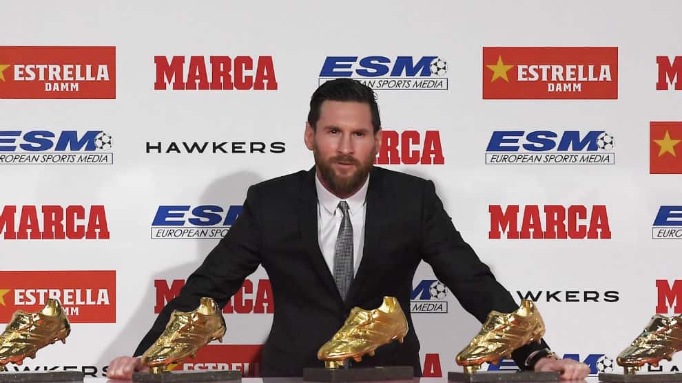 messi bota de oro