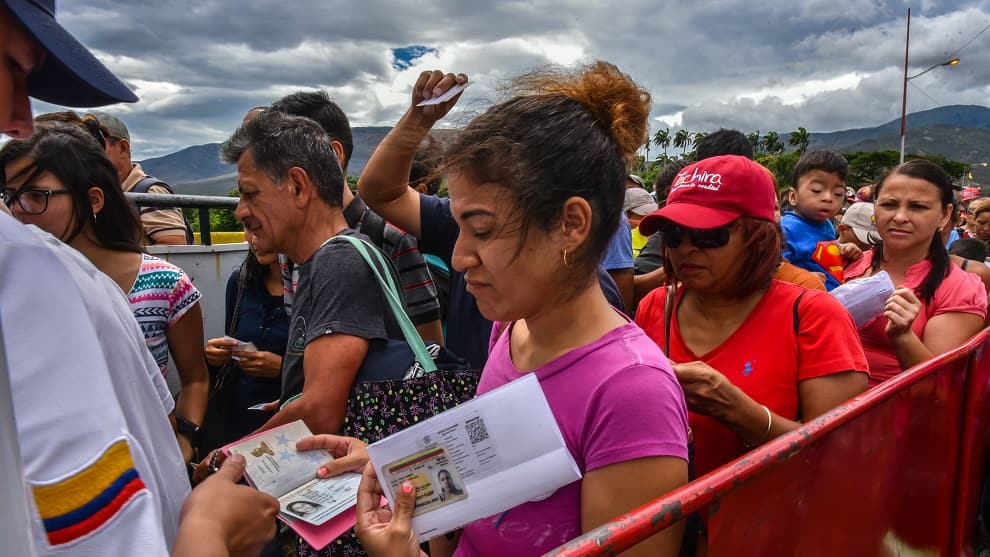 Migración de venezolanos/ Foto: AFP