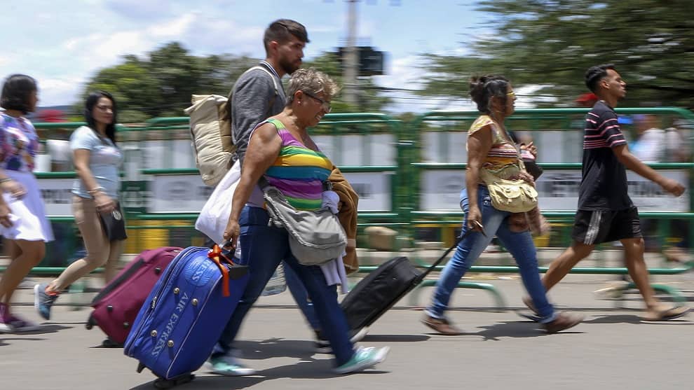 Migración de venezolanos/ Foto: AFP