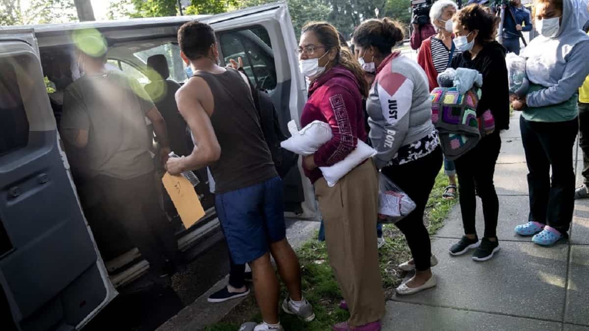 Migrantes en EE. UU. / Foto AFP