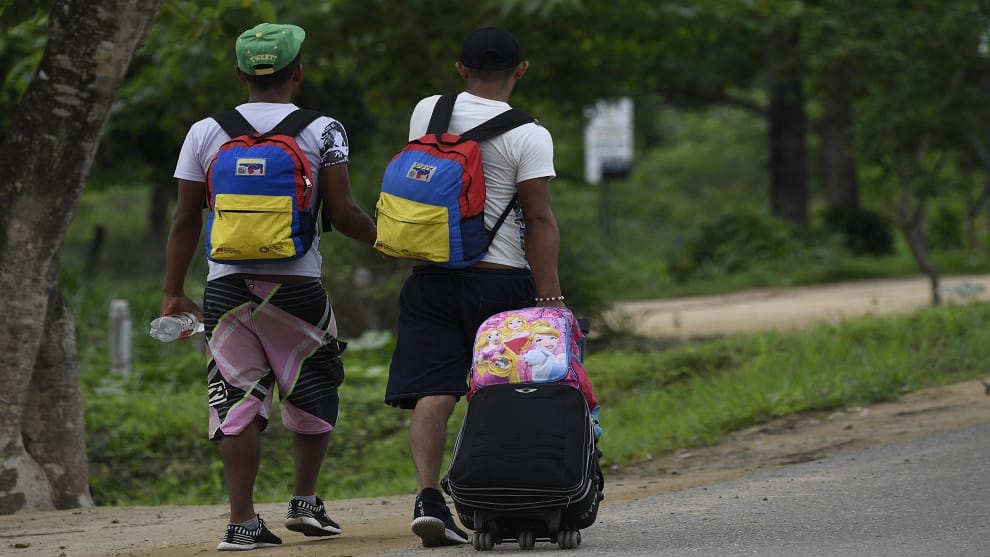 Migrantes venezolanos / FOTO: AFP