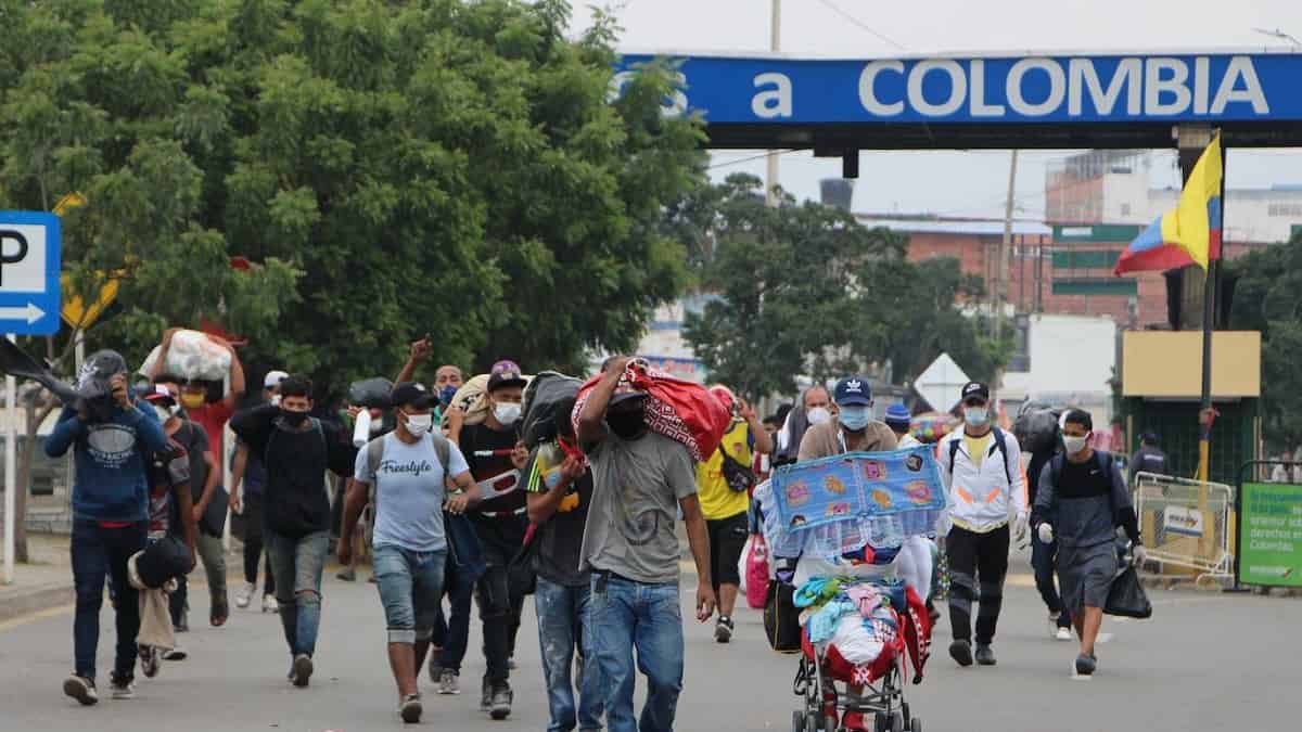 Migrantes venezolanos