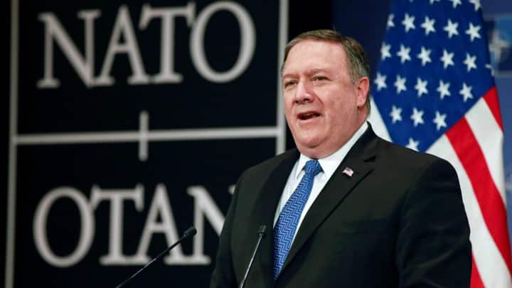 Mike Pompeo en la OTAN