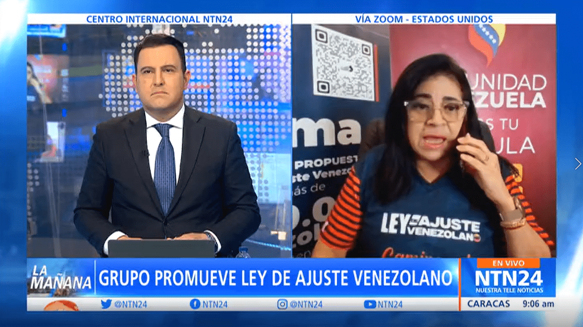 Venezolanos en EEUU promueven ley de ajuste para residencia permanente.