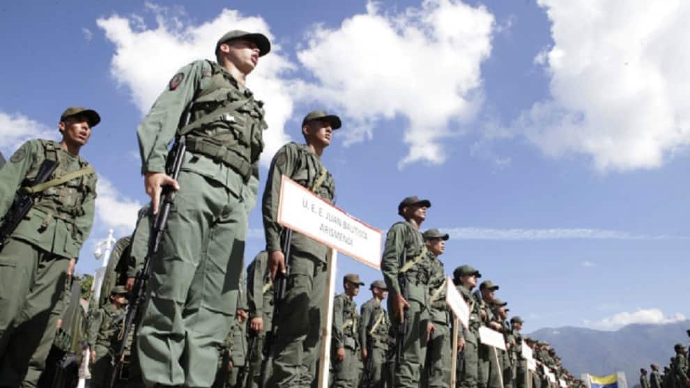 Militares venezolanos/ Foto: AVN