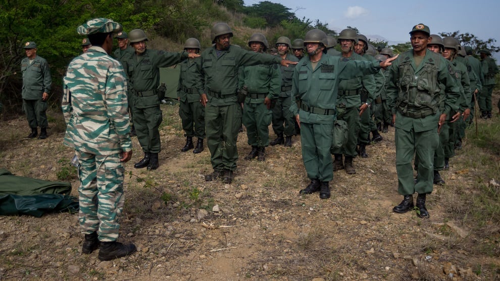 Militares venezolanos/ Foto: EFE