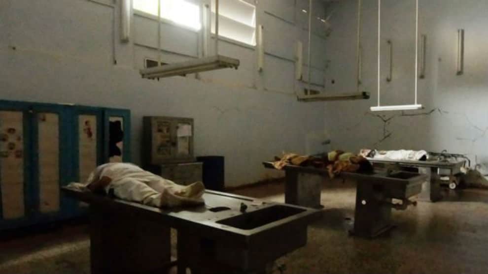 Cadáveres descompuestos en la morgue del Zulia