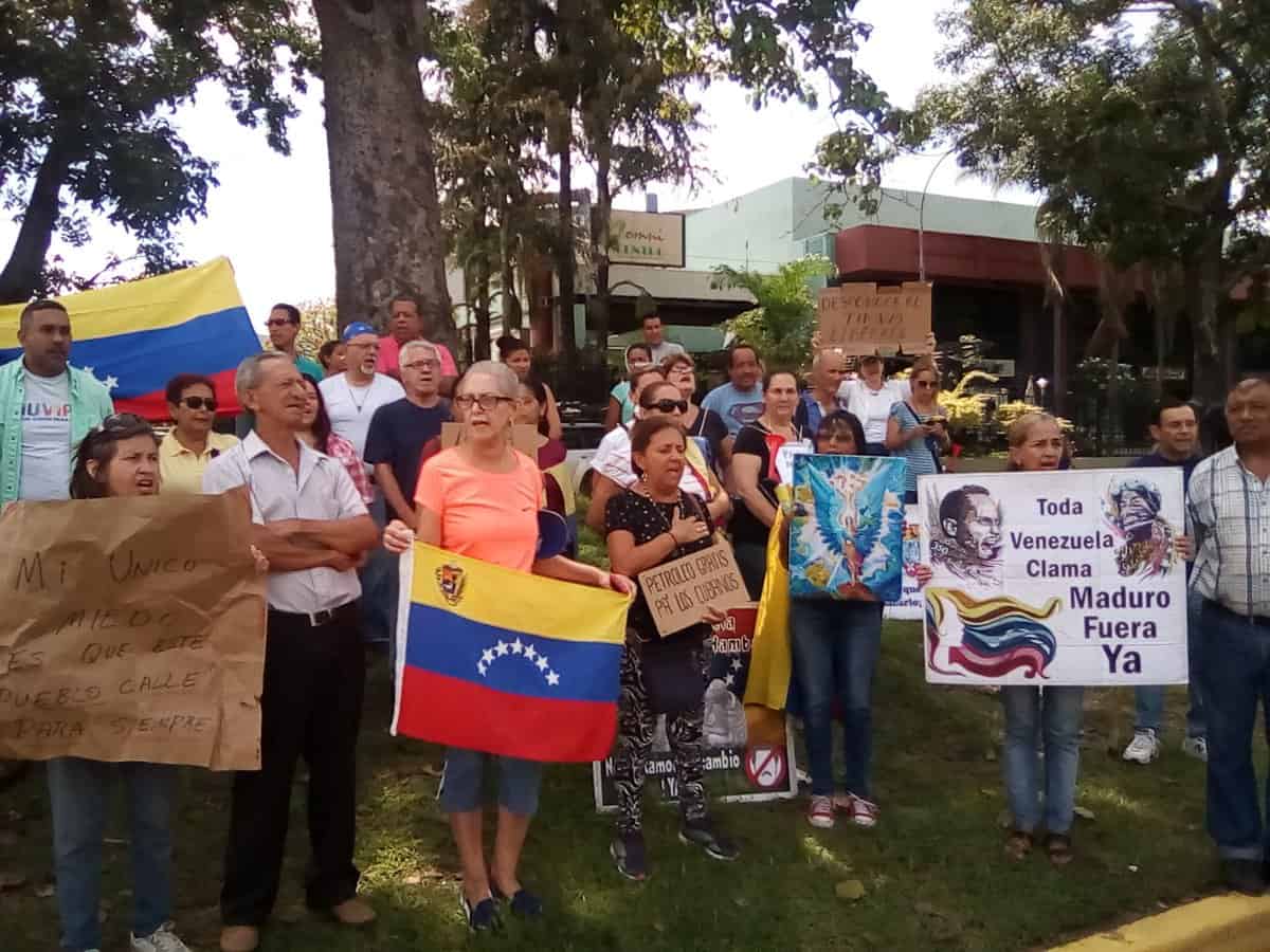 protesta en Naguanagua