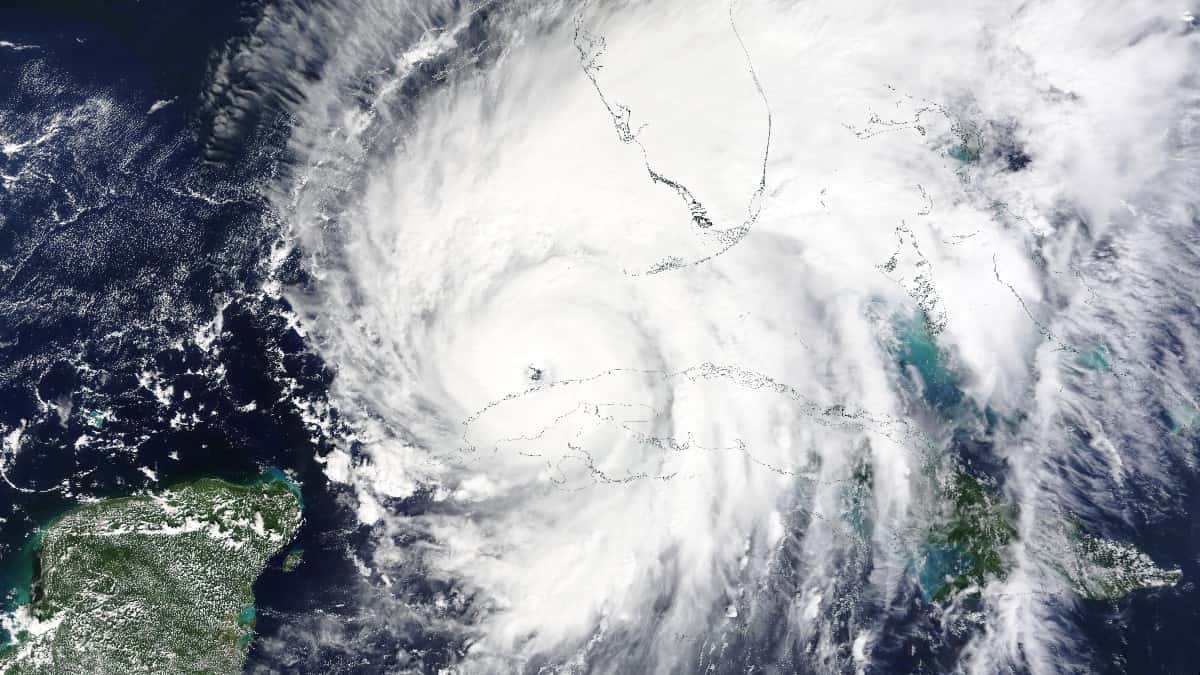 La NASA transmitió en vivo la llegada del huracán Ian a Florida
