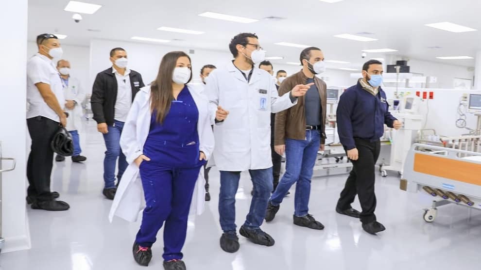 Bukele inauguró hospital con exclusividad para casos de COVID-19