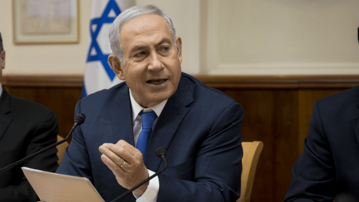 Primer ministro israelí, Benjamín Netanyahu