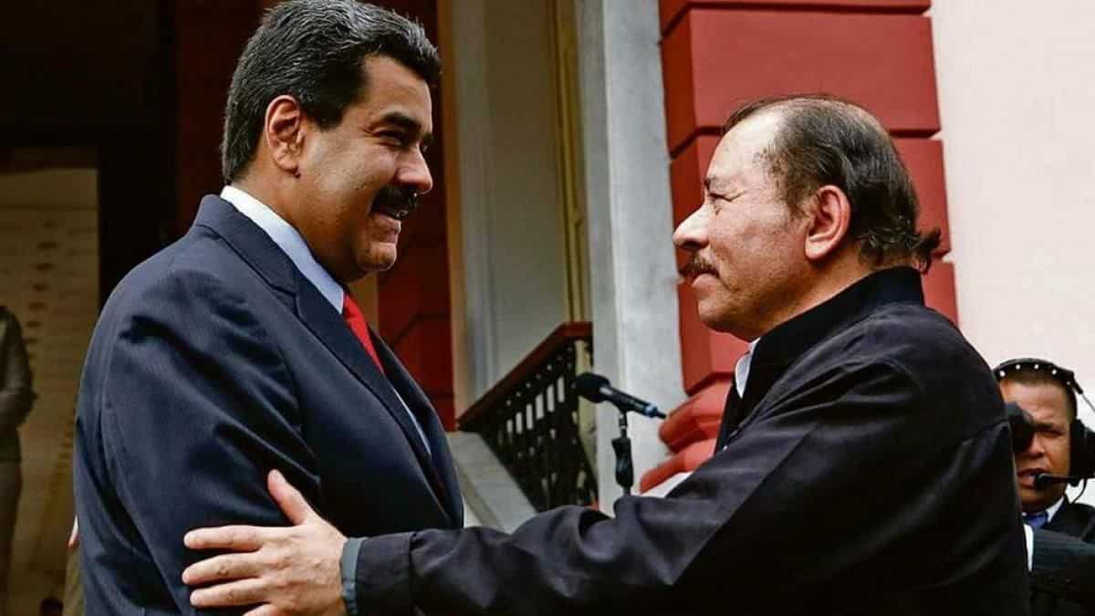 Nicolás Maduro y Daniel Ortega
