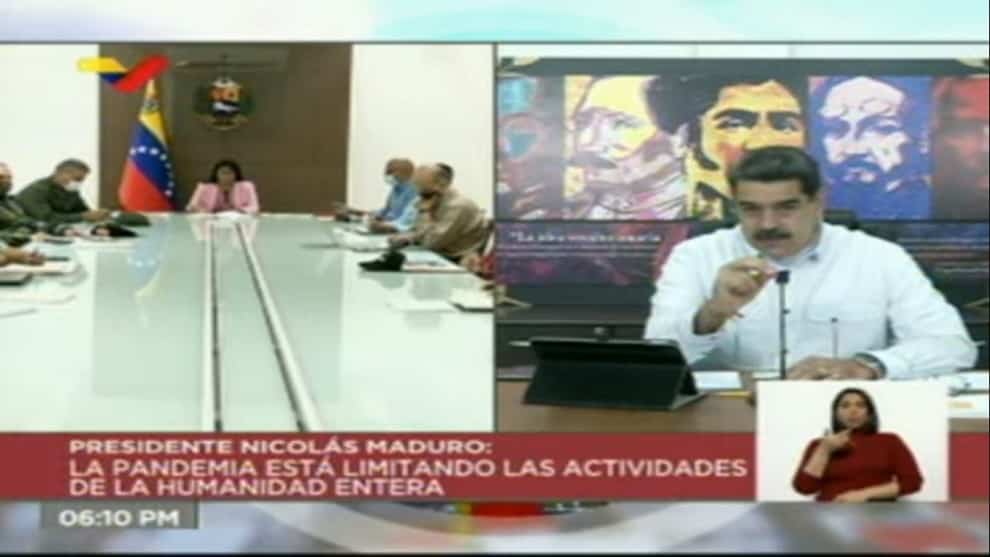 Maduro anuncia 97 casos nuevos de COVID-19 y radicalización de cuarentena en 6 estados