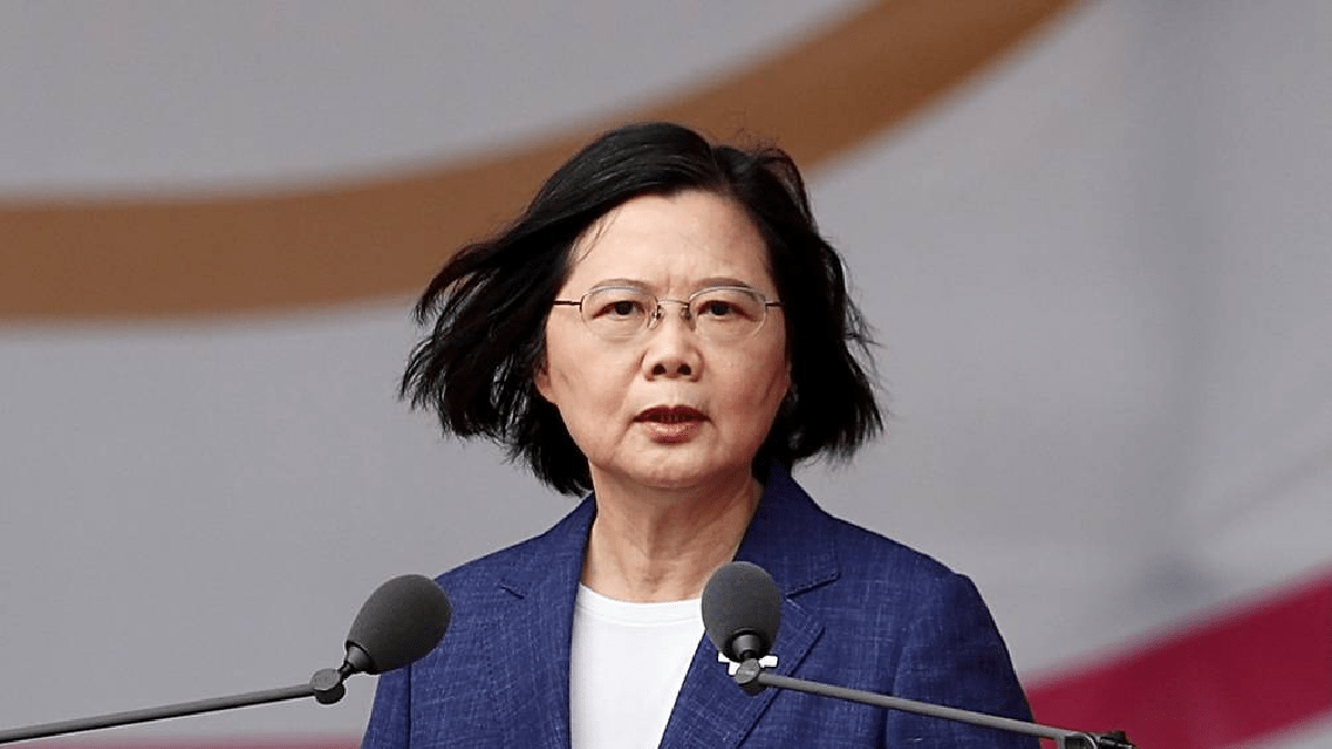 presidenta de Taiwán Tsai Ing-wen